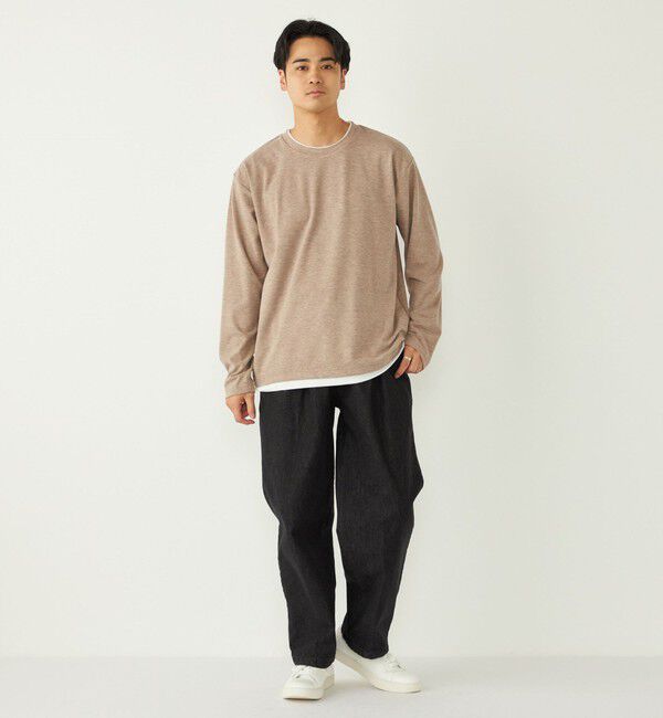 SHIPS Colors 「SHIPS Colors:サカリバ フェイクレイヤード ロンT」|Tシャツ・カットソー|