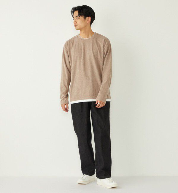 SHIPS Colors 「SHIPS Colors:サカリバ フェイクレイヤード ロンT」|Tシャツ・カットソー|