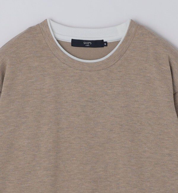 SHIPS Colors 「SHIPS Colors:サカリバ フェイクレイヤード ロンT」|Tシャツ・カットソー|