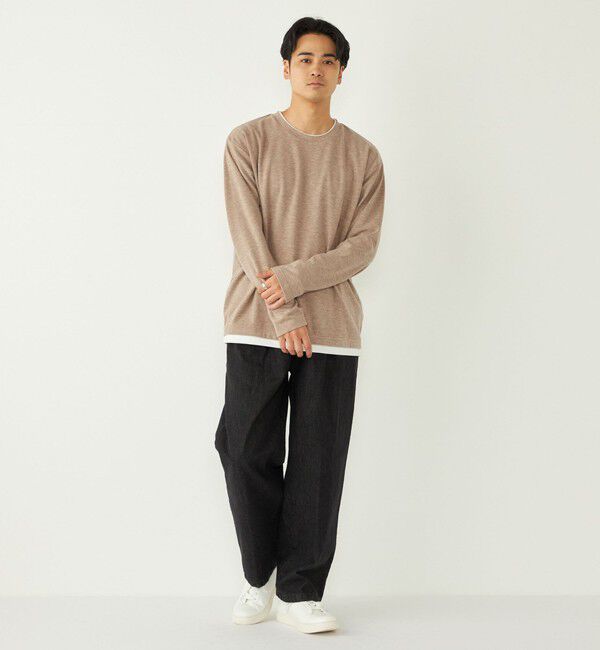 SHIPS Colors 「SHIPS Colors:サカリバ フェイクレイヤード ロンT」|Tシャツ・カットソー|