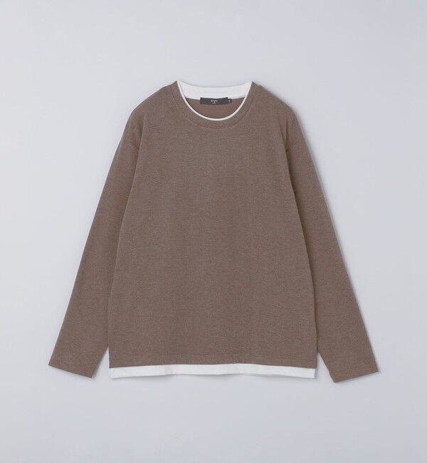 SHIPS Colors 「SHIPS Colors:サカリバ フェイクレイヤード ロンT」|Tシャツ・カットソー|