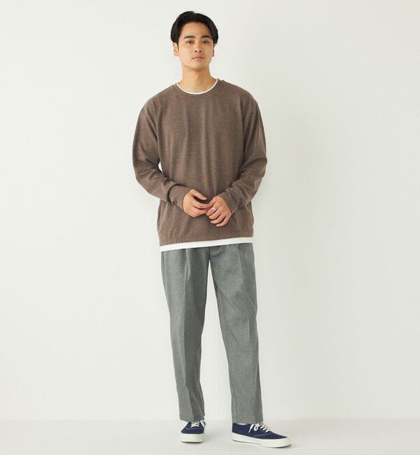 SHIPS Colors 「SHIPS Colors:サカリバ フェイクレイヤード ロンT」|Tシャツ・カットソー|