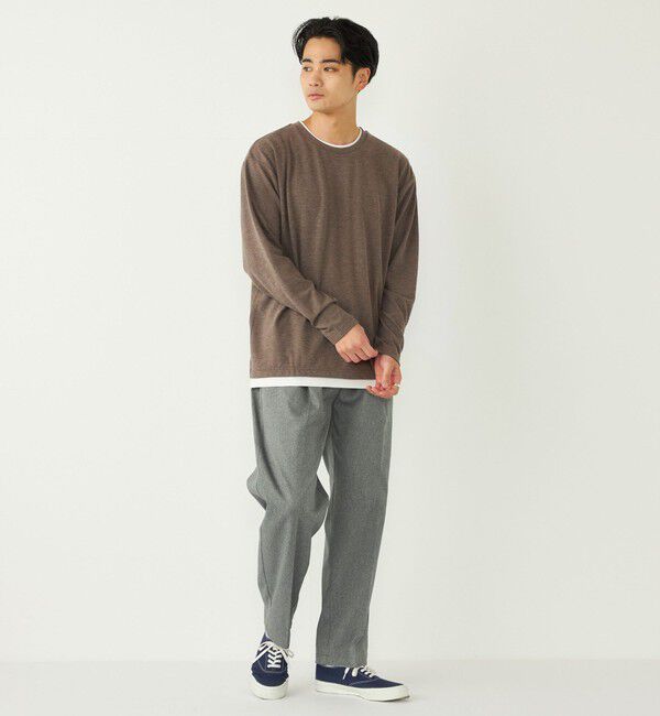 SHIPS Colors 「SHIPS Colors:サカリバ フェイクレイヤード ロンT」|Tシャツ・カットソー|