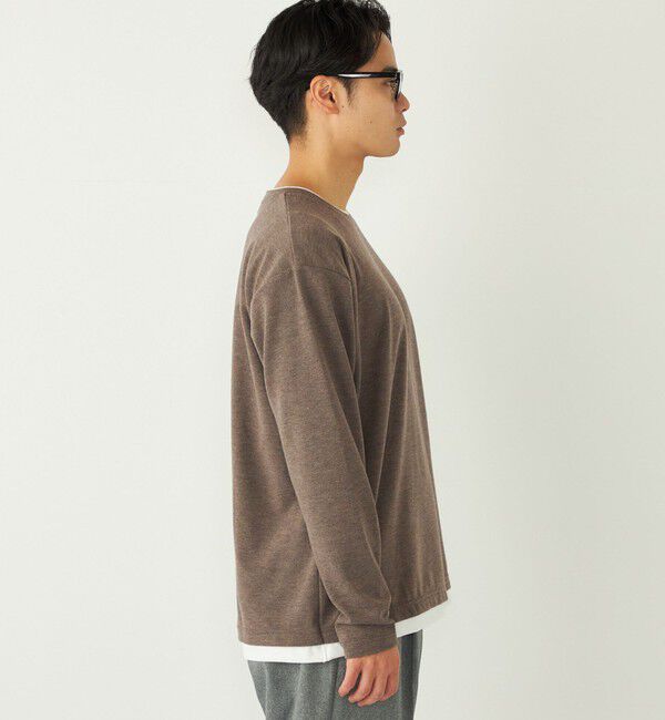 SHIPS Colors 「SHIPS Colors:サカリバ フェイクレイヤード ロンT」|Tシャツ・カットソー|