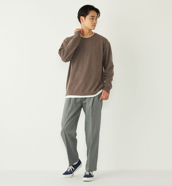 SHIPS Colors 「SHIPS Colors:サカリバ フェイクレイヤード ロンT」|Tシャツ・カットソー|