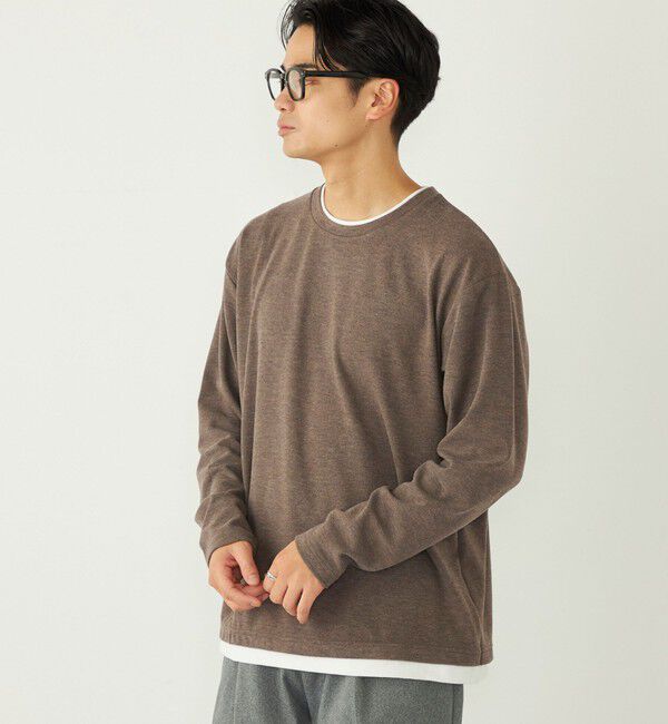 SHIPS Colors 「SHIPS Colors:サカリバ フェイクレイヤード ロンT」|Tシャツ・カットソー|