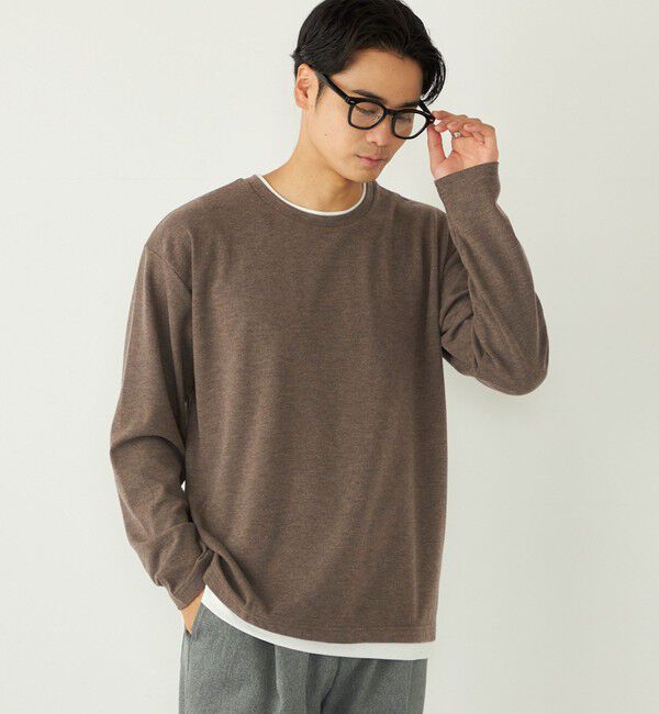 SHIPS Colors 「SHIPS Colors:サカリバ フェイクレイヤード ロンT」|Tシャツ・カットソー|