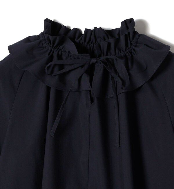 SHIPS for women「〈撥水加工 / UVカット〉タフタ フリルカラー キャンディースリーブ ブラウス（セレモニー対応可）」|シャツ・ブラウス|