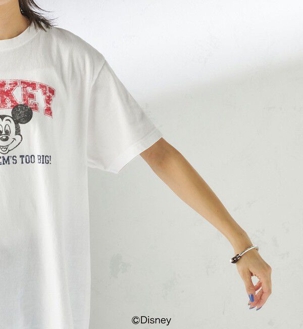 SHIPS for women「《一部追加予約》【SHIPS別注】GOOD ROCK SPEED:MICKEY / TEE」|Tシャツ・カットソー|