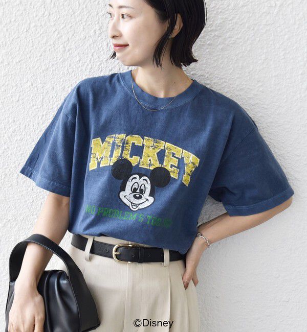 SHIPS for women「《一部追加予約》【SHIPS別注】GOOD ROCK SPEED:MICKEY / TEE」|Tシャツ・カットソー|