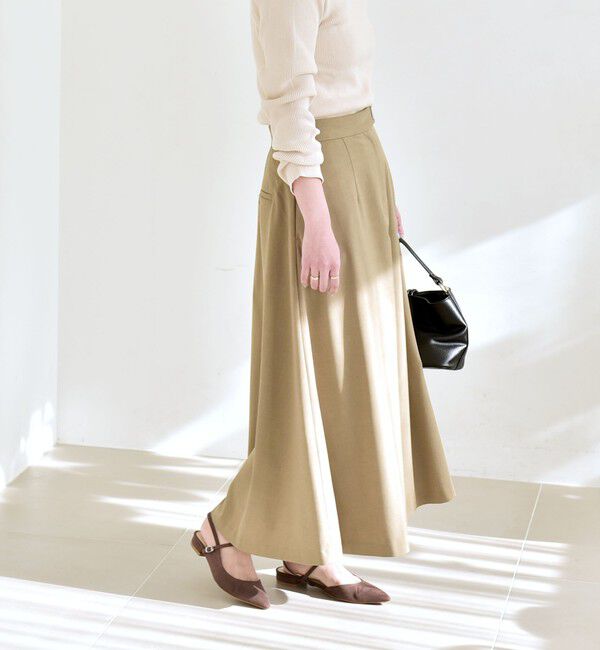 quaranciel「quaranciel:〈洗濯機可能〉ロング フレア スカート」|スカート|