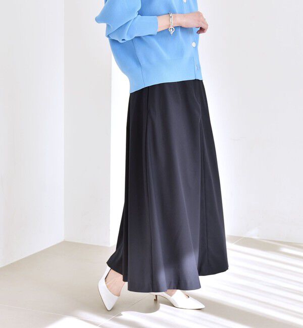 quaranciel「quaranciel:〈洗濯機可能〉ロング フレア スカート」|スカート|