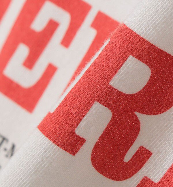 SHIPS any「TRICOMER:〈洗濯機可能〉フレンチ ロゴ プリント TEE」|Tシャツ・カットソー|