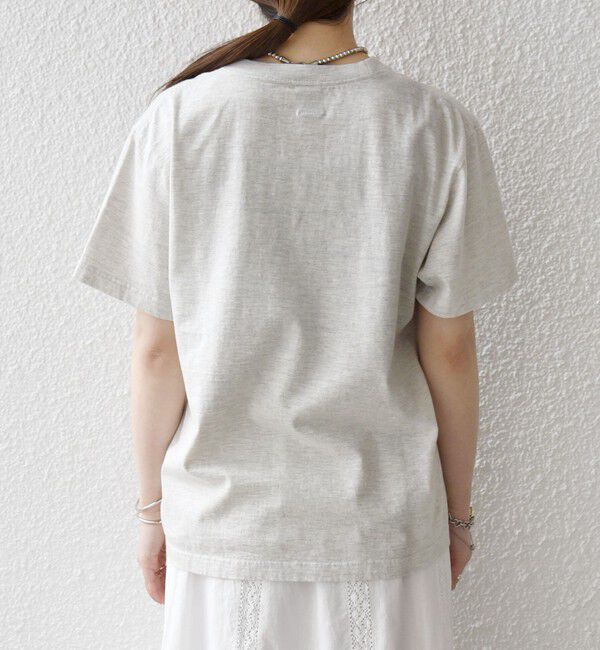 SHIPS any「TRICOMER:〈洗濯機可能〉フレンチ ロゴ プリント TEE」|Tシャツ・カットソー|