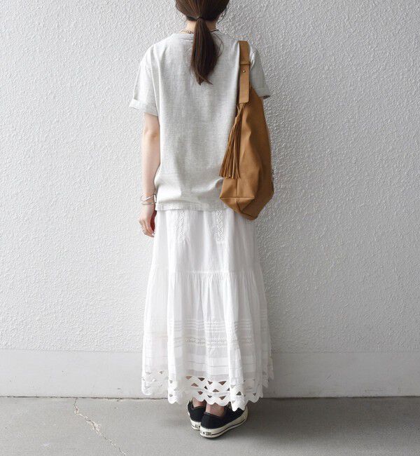 SHIPS any「TRICOMER:〈洗濯機可能〉フレンチ ロゴ プリント TEE」|Tシャツ・カットソー|