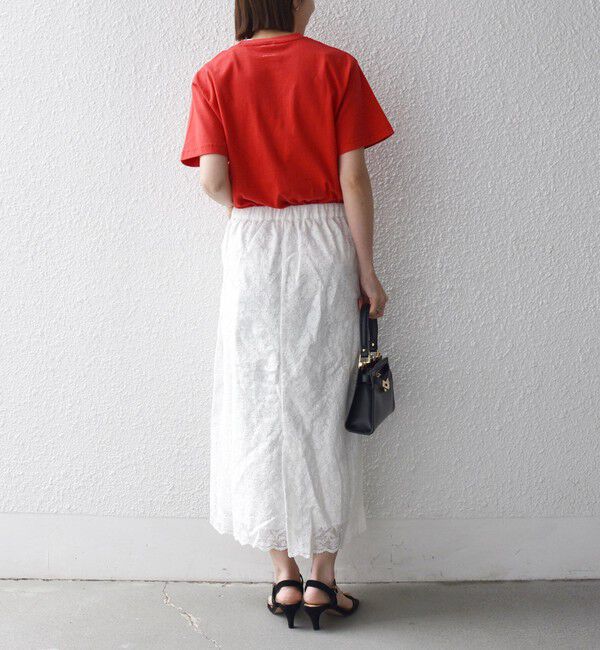 SHIPS any「TRICOMER:〈洗濯機可能〉フレンチ ロゴ プリント TEE」|Tシャツ・カットソー|