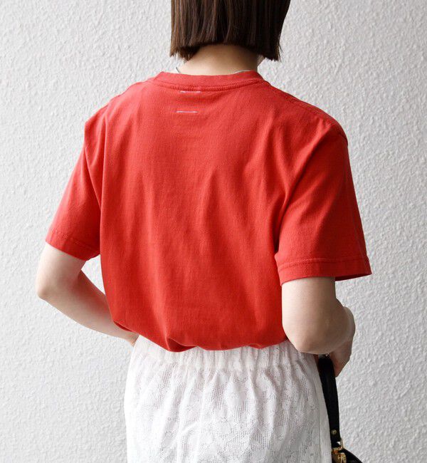 SHIPS any「TRICOMER:〈洗濯機可能〉フレンチ ロゴ プリント TEE」|Tシャツ・カットソー|