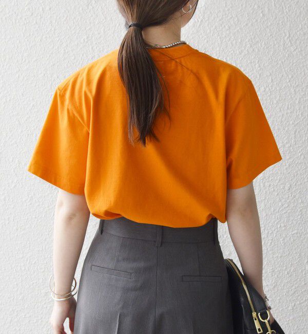 SHIPS any「TRICOMER:〈洗濯機可能〉フレンチ ロゴ プリント TEE」|Tシャツ・カットソー|