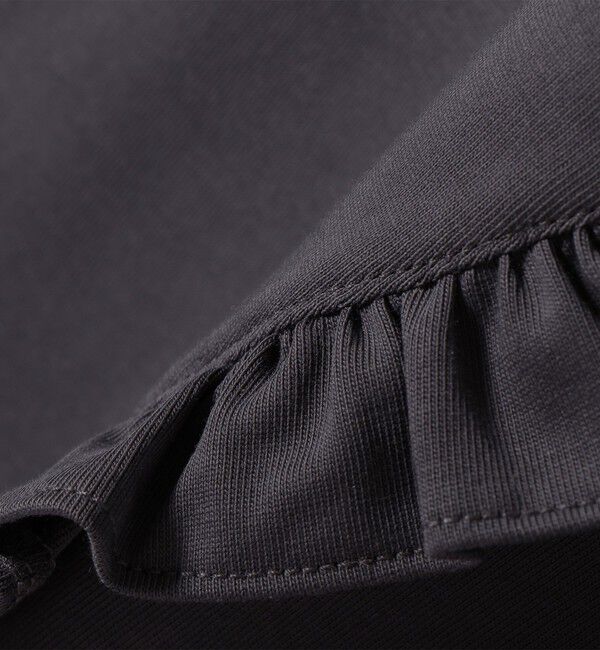 SHIPS for women「《予約》【WEB限定】〈接触冷感〉オーガニック コットン フリル TEE」|Tシャツ・カットソー|