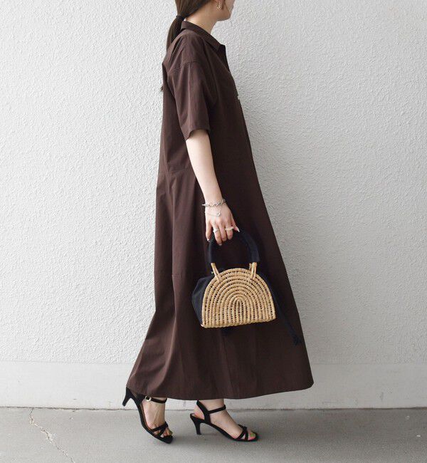 SHIPS any「《予約》SHIPS any:〈洗濯機可能〉タイプライター ボリューム シャツ ワンピース 2」|ワンピース|