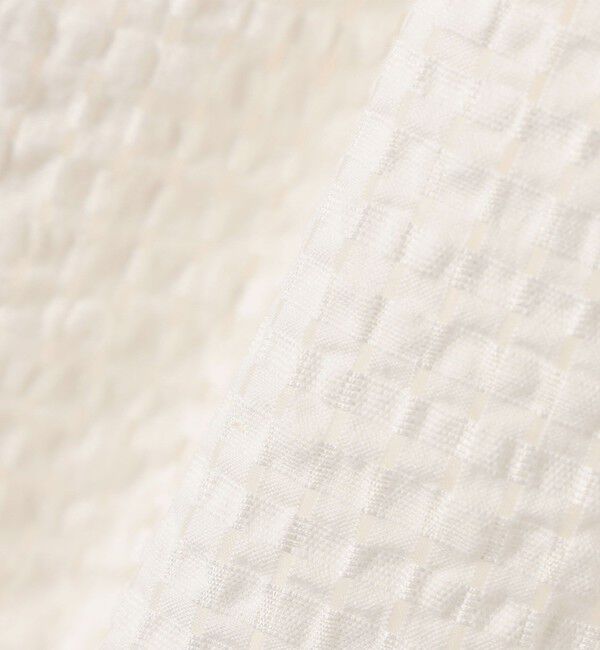 SHIPS any「《予約》SHIPS any:〈手洗い可能〉サッカー ウエストシェイプ シャツ ワンピース」|ワンピース|