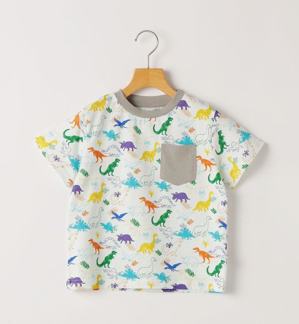 SHIPS KIDS「SHIPS KIDS:100～130cm /ダイナソー Tシャツ」|Tシャツ・カットソー|