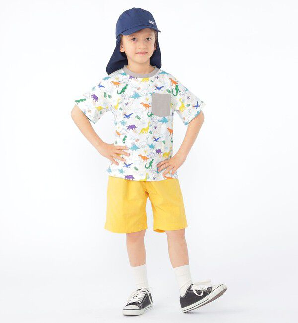 SHIPS KIDS「SHIPS KIDS:100～130cm /ダイナソー Tシャツ」|Tシャツ・カットソー|