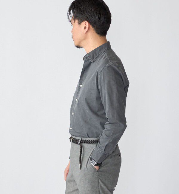 SHIPS「SHIPS:〈FUNCTION〉ウォッシュド グレー デニム シャツ」|シャツ・ブラウス|