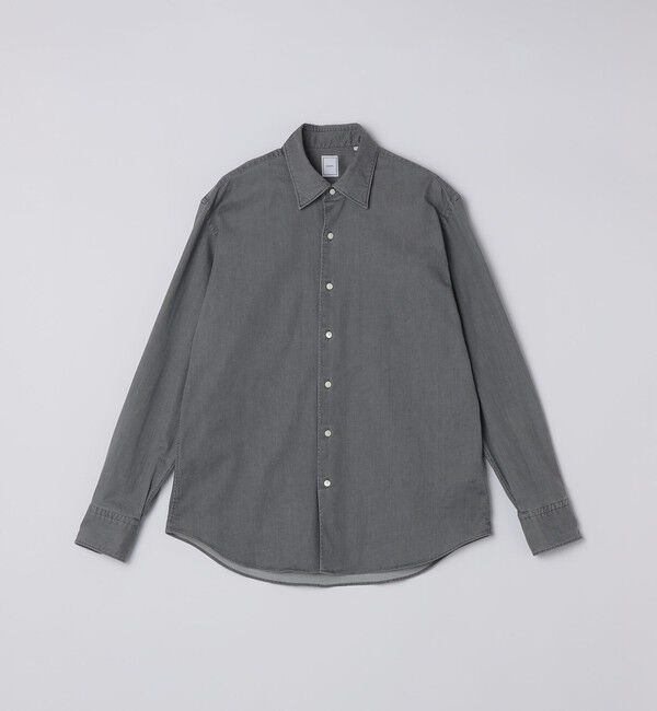 SHIPS「SHIPS:〈FUNCTION〉ウォッシュド グレー デニム シャツ」|シャツ・ブラウス|