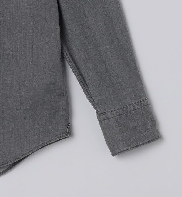 SHIPS「SHIPS:〈FUNCTION〉ウォッシュド グレー デニム シャツ」|シャツ・ブラウス|