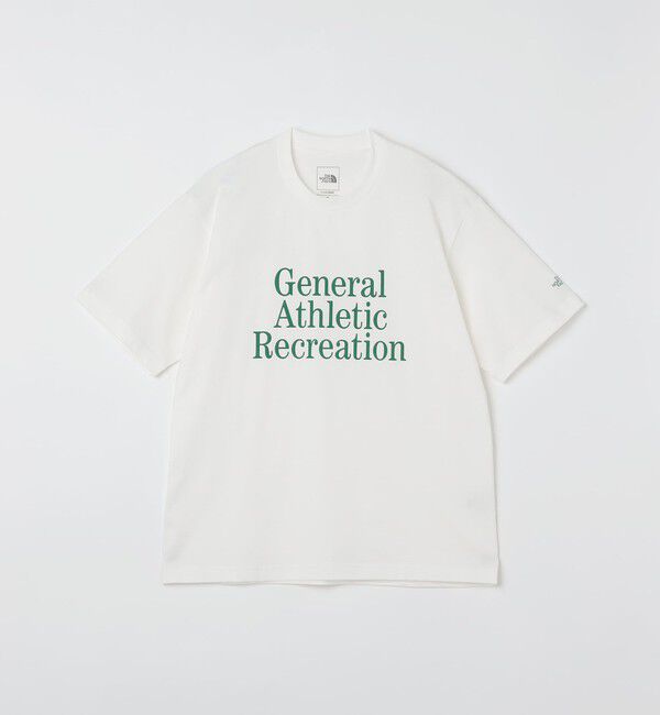 SHIPS「THE NORTH FACE: GAR TYPOGRAPHIC WHITE SHORT SLEEVE」|Tシャツ・カットソー|ライトホワイト