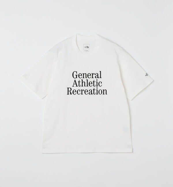 SHIPS「THE NORTH FACE: GAR TYPOGRAPHIC WHITE SHORT SLEEVE」|Tシャツ・カットソー|ホワイト