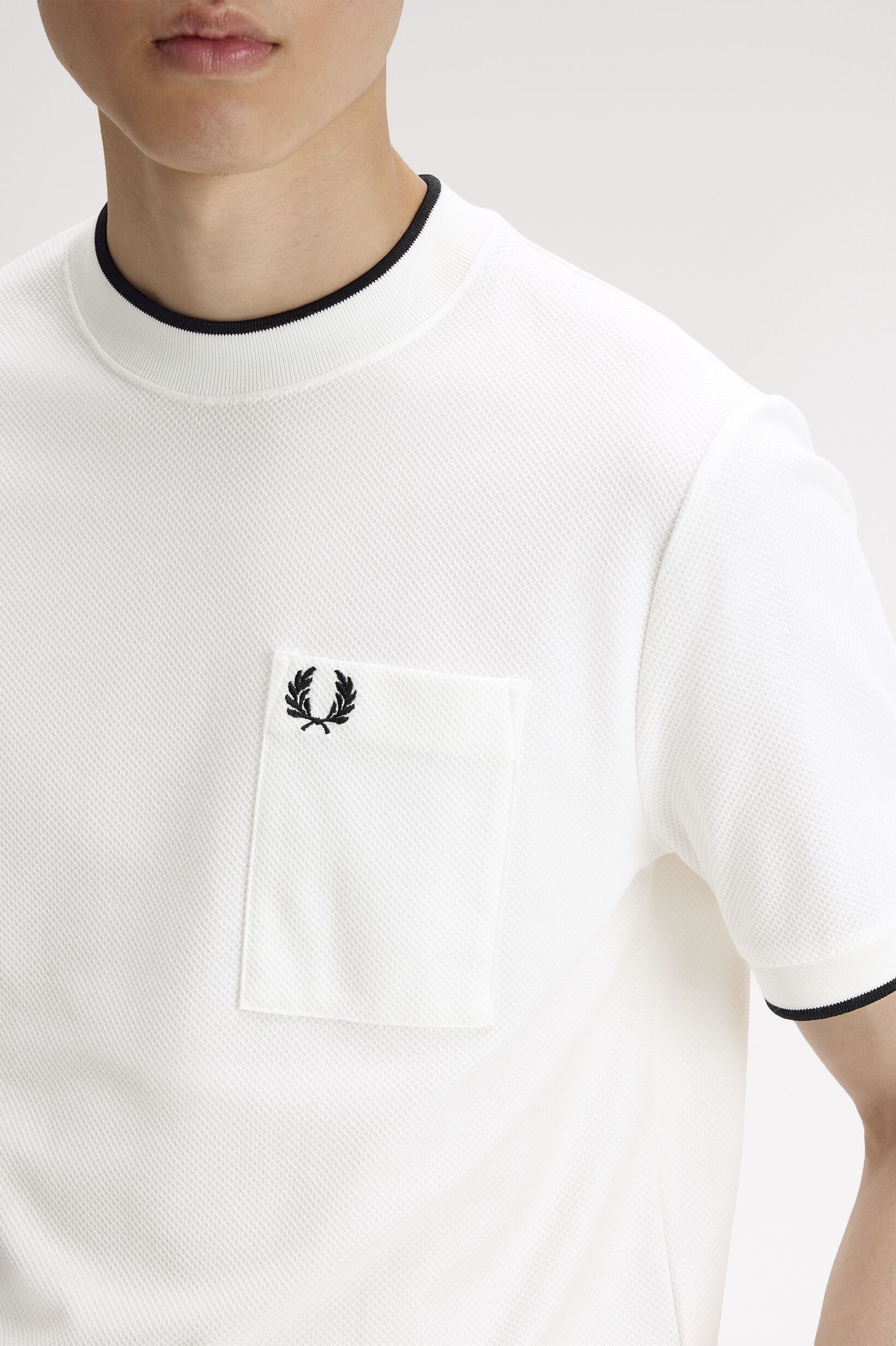 FRED PERRY 「Pocket Detail Pique T-Shirt」|Tシャツ・カットソー|