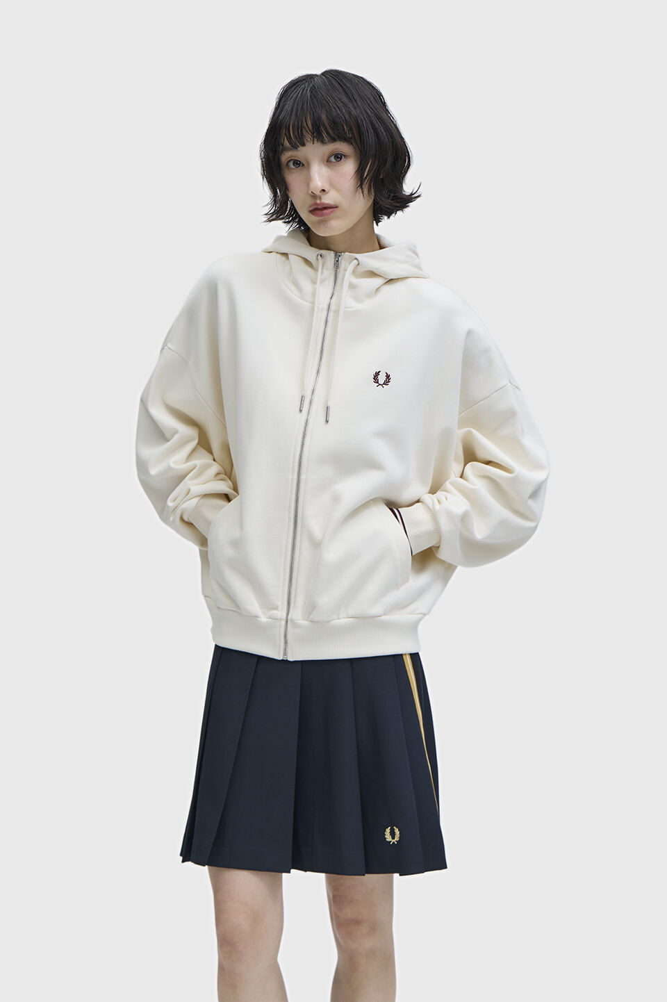 FRED PERRY 「Tipped Hooded Sweatshirt」|パーカー|