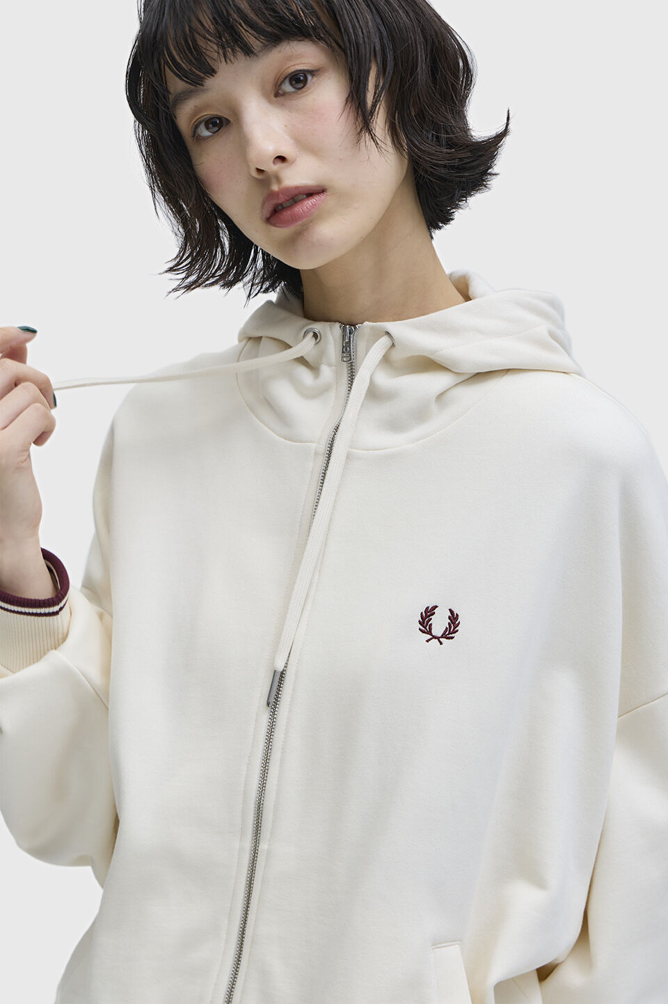 FRED PERRY 「Tipped Hooded Sweatshirt」|パーカー|