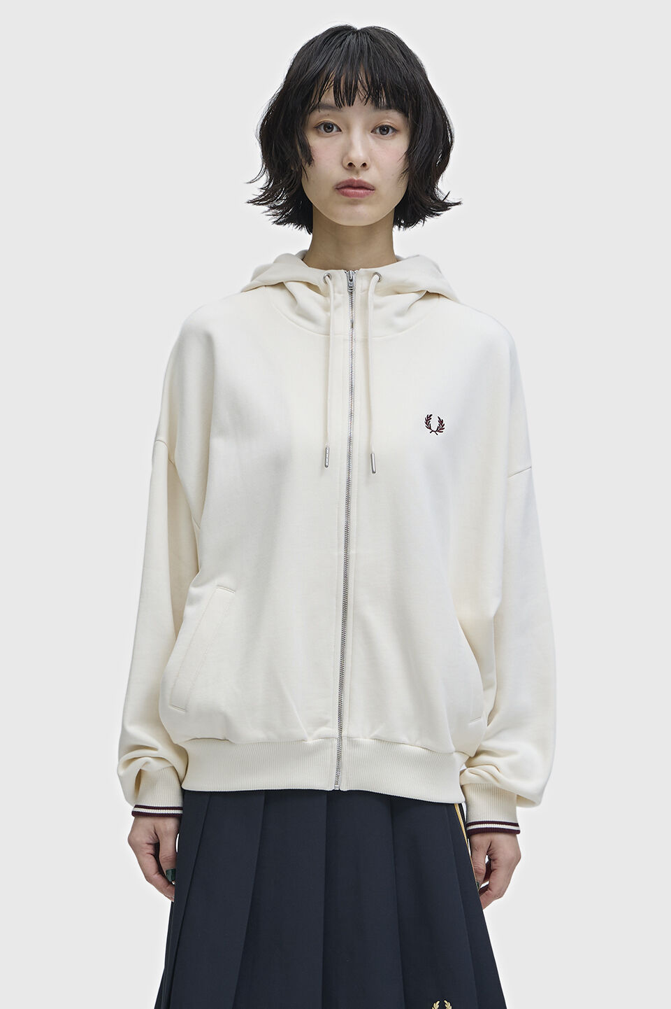 FRED PERRY 「Tipped Hooded Sweatshirt」|パーカー|
