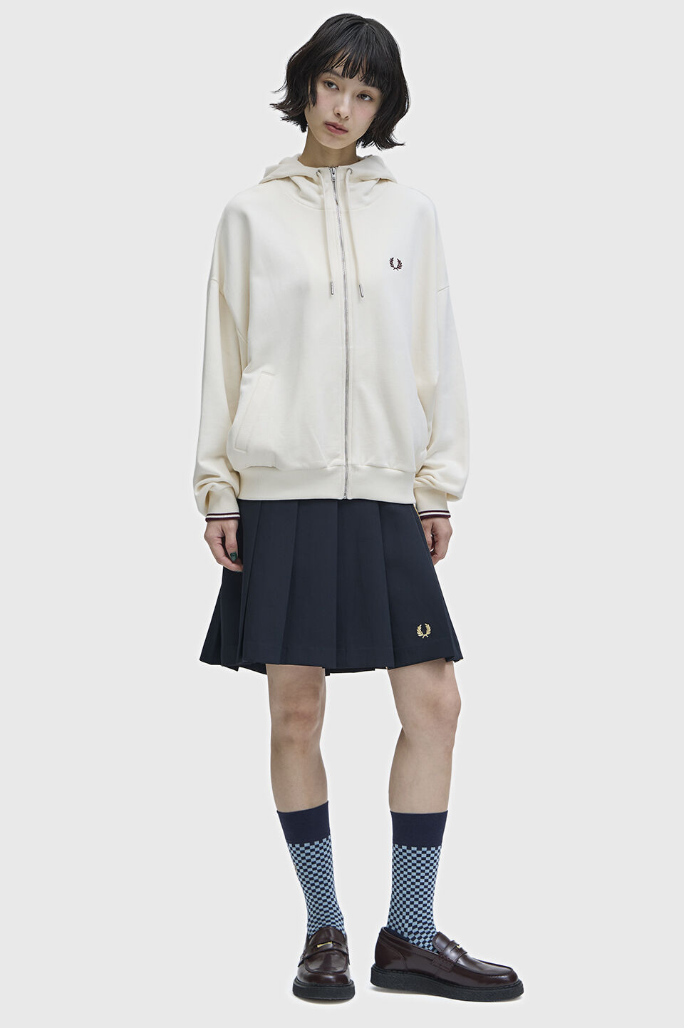 FRED PERRY 「Tipped Hooded Sweatshirt」|パーカー|