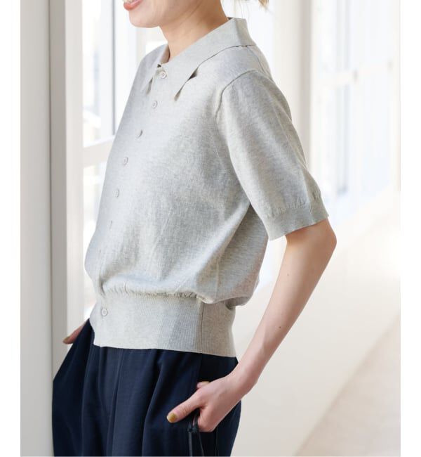 OUTDOOR PRODUCTS Usual Things「≪予約≫ハイゲージコットンポロシャツハーフスリーブニット」|ポロシャツ|