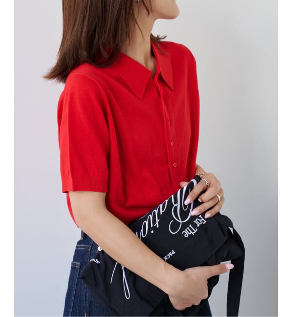 OUTDOOR PRODUCTS Usual Things「≪予約≫ハイゲージコットンポロシャツハーフスリーブニット」|ポロシャツ|