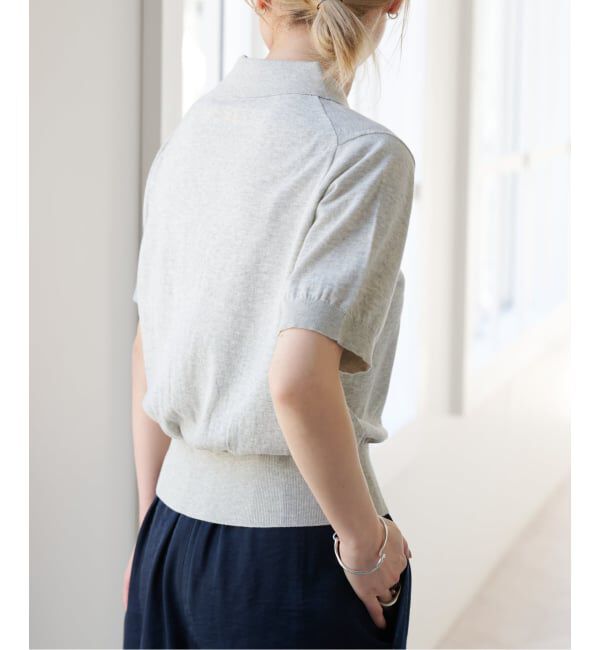 OUTDOOR PRODUCTS Usual Things「≪予約≫ハイゲージコットンポロシャツハーフスリーブニット」|ポロシャツ|