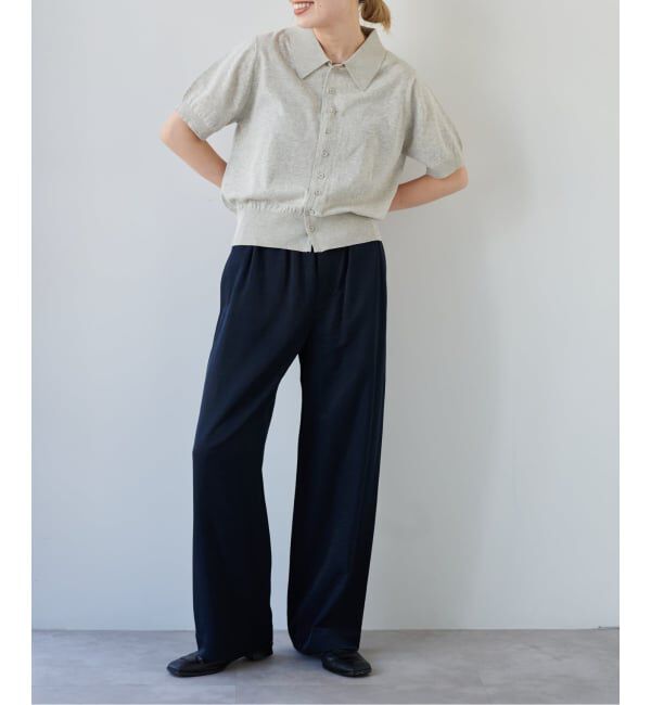 OUTDOOR PRODUCTS Usual Things「≪予約≫ハイゲージコットンポロシャツハーフスリーブニット」|ポロシャツ|