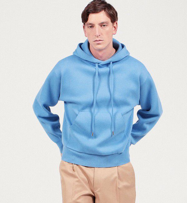 CABaN「CABaN コットンカシミヤ パーカ」|ニット・セーター|