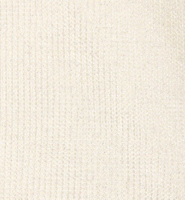 BACCA「【WEB先行予約】オーロラフィルム リネンハーフスリーブニット」|ニット・セーター|