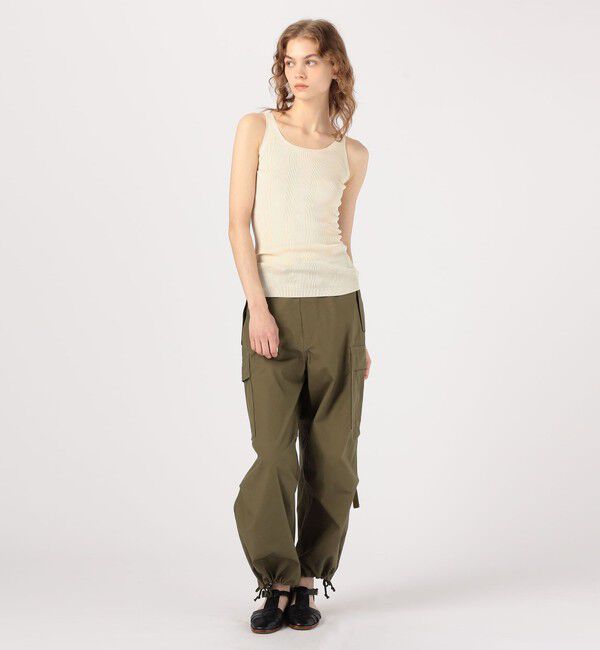 TOMORROWLAND BUYING WEAR「UNION LAUNCH WASHABLE SILK RIB TANK TOP タンクトップ」|タンクトップ|