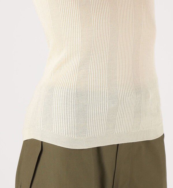 TOMORROWLAND BUYING WEAR「UNION LAUNCH WASHABLE SILK RIB TANK TOP タンクトップ」|タンクトップ|