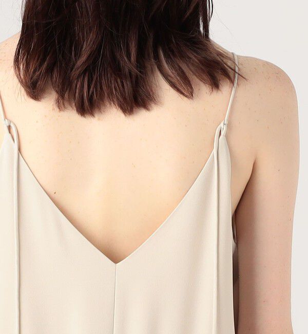 BACCA「ジョーゼットサテン キャミソールワンピース」|ワンピース|