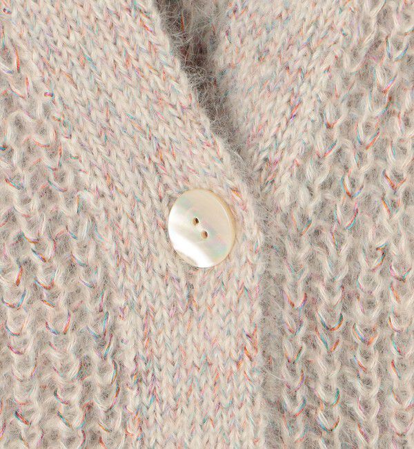 Ballsey「ラグジュアリーシルクモヘヤ Vネックカーディガン」|ニット・セーター|