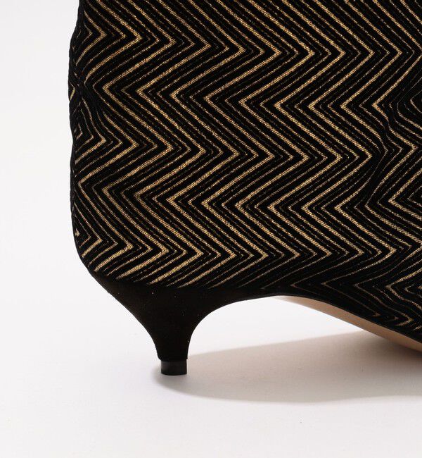 TOMORROWLAND GOODS「NEBULONI E. スクエアトゥーミドルブーツ」|ロングブーツ|