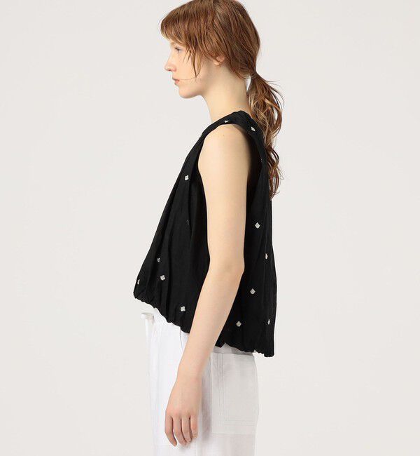 TOMORROWLAND BUYING WEAR「【別注】ne Quittez pas BLACK DOUBLE ORGANZA トップス」|シャツ・ブラウス|