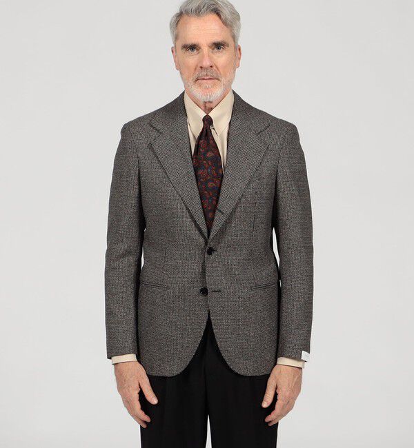 TOMORROWLAND MENS「【別注】De Petrillo CUMA ウール シングルブレステッド3Bジャケット」|テーラードジャケット|